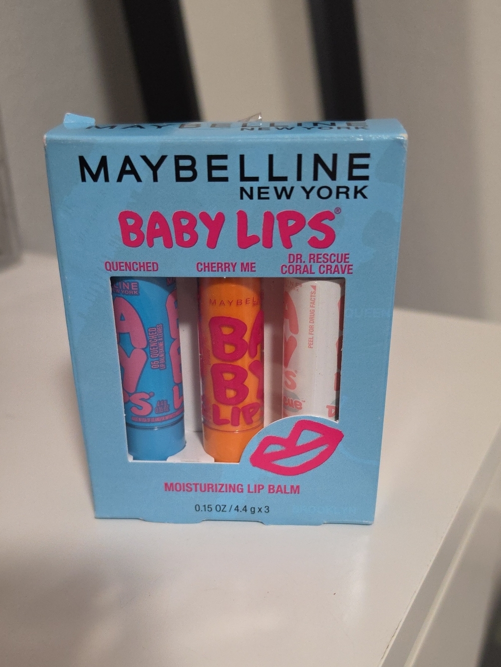 ✨ Maybelline Baby Lips – Set de 3
Bálsamos labiales hidratantes ideales para man